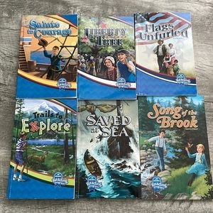 Abeka Homeschool 4th grade reading books